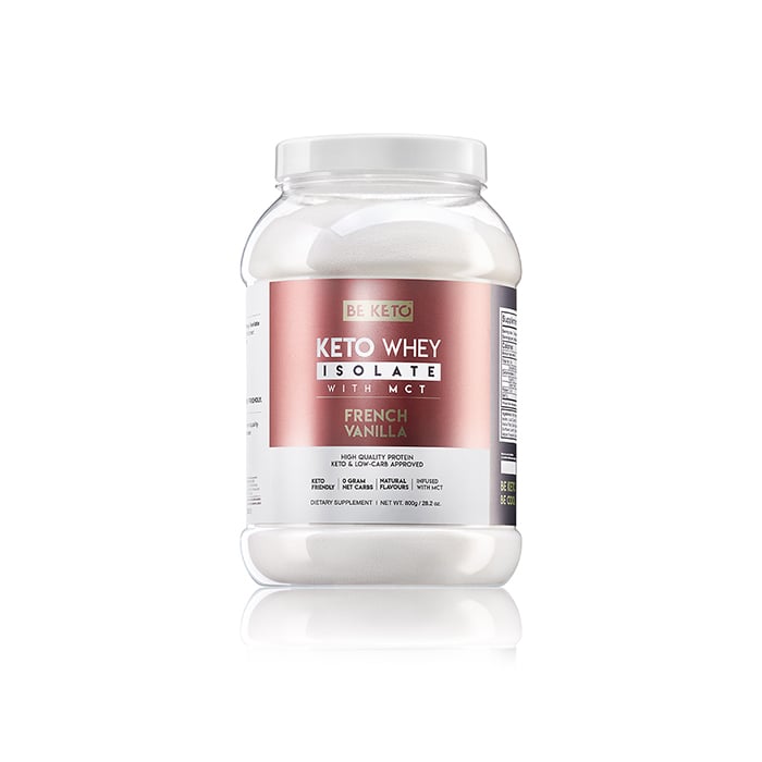 KETO Whey + MCT 800 g vanilla