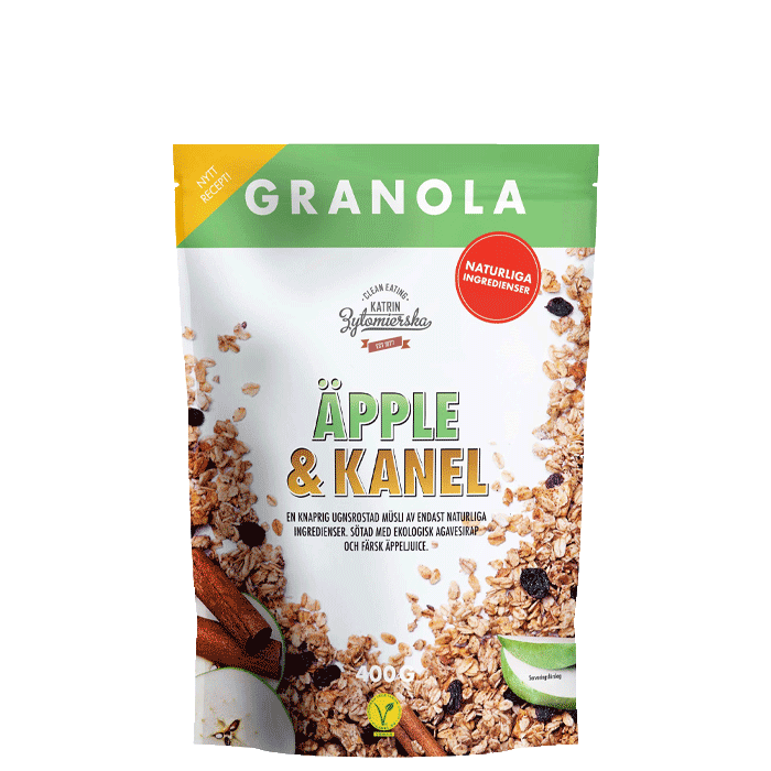 Granola Eple & Kanel, 400 g