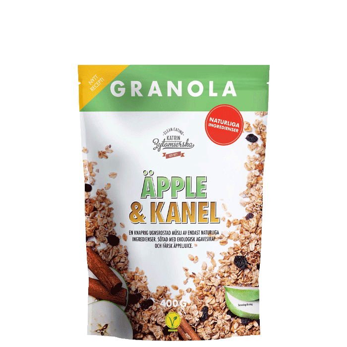 Bilde av Granola Eple & Kanel, 400 G