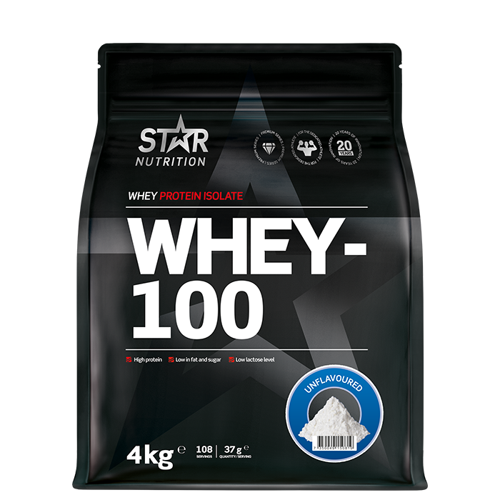 Whey-100 Myseprotein 4 kg