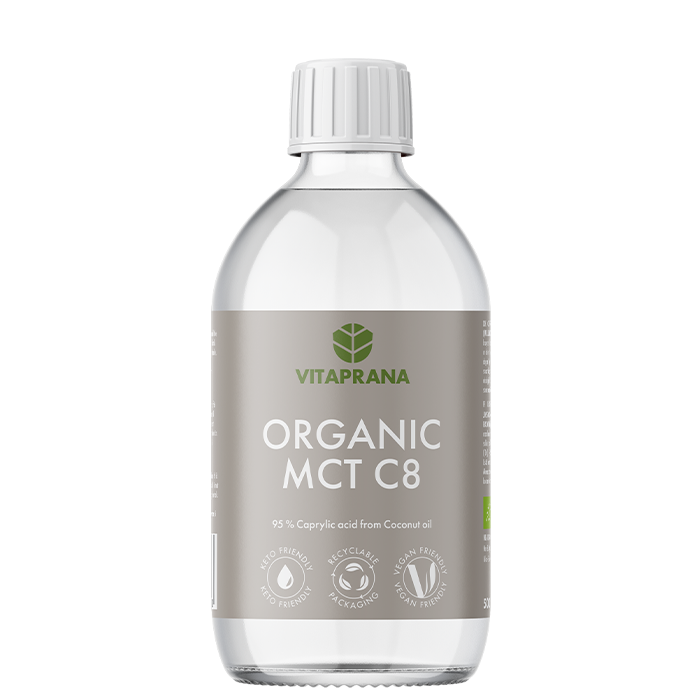 &Oslash;kologisk MCT Olje C8 500 ml