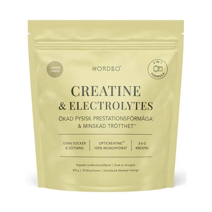 Kreatin + Elektrolytter 250 g
