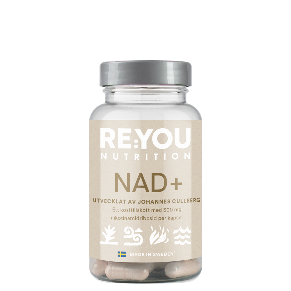 NAD+ NR 300 mg 30 kapslar