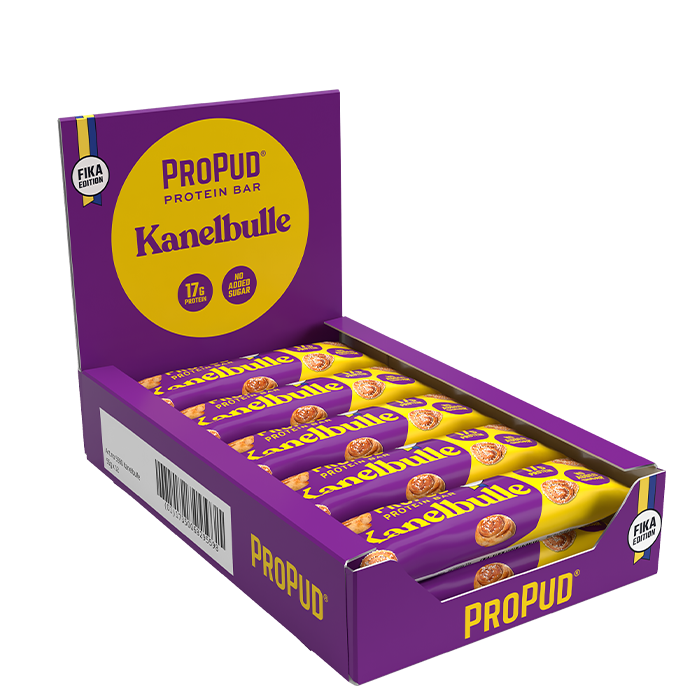 12 x Proteinbar 55 g kanelbulle