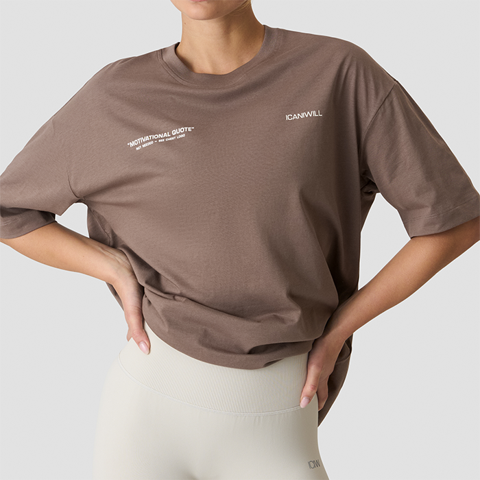 Everyday Oversized T-skjorte Gr&aring;