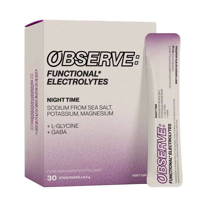 OBSERVE: NIGHT TIME &acirc; Mint Ginger, 30 Stick Packs