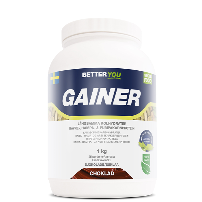 Whole Food Gainer Sjokolade 1 kg