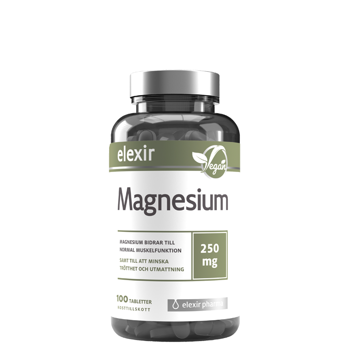 Bilde av Magnesium 250mg 100 Tabletter