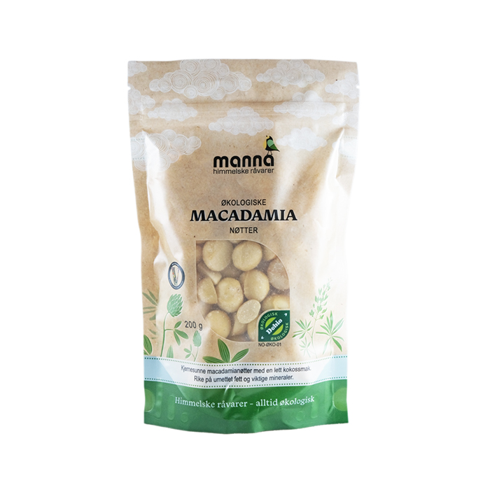 Macadamianøtter 200 g