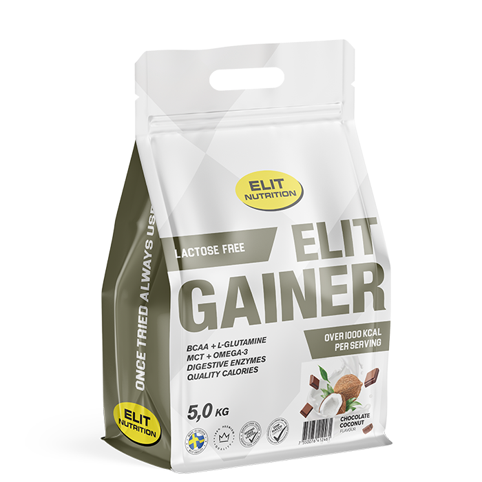 ELIT Gainer Laktosfri 5 kg chocolate_brownie