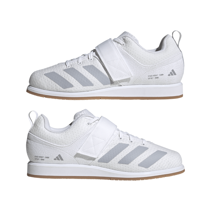 Adidas Powerlift 5 Vektl&oslash;ftingssko Hvit/S&oslash;lv