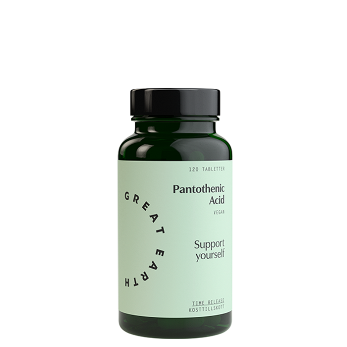 Pantotensyre Vitamin B5 120 tabletter