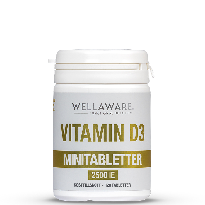 Vitamin D3 2500 IE 120 Minitabletter
