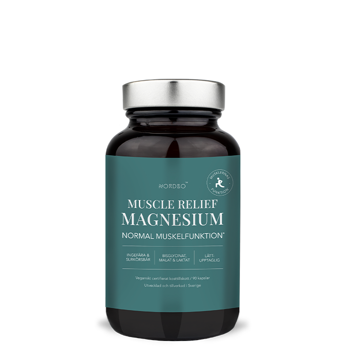 Muscle Relief Magnesium 90 kapsler