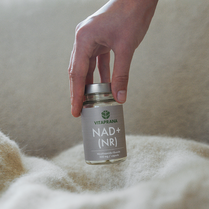 NAD+ 300 mg Nikotinamid Ribosid 30 kapsler