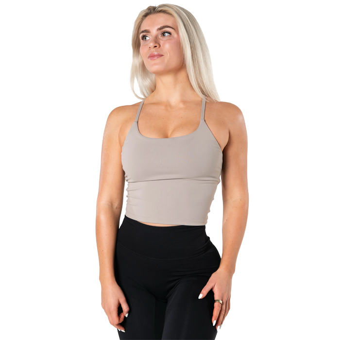 Relode Core Singlet Top, Beige