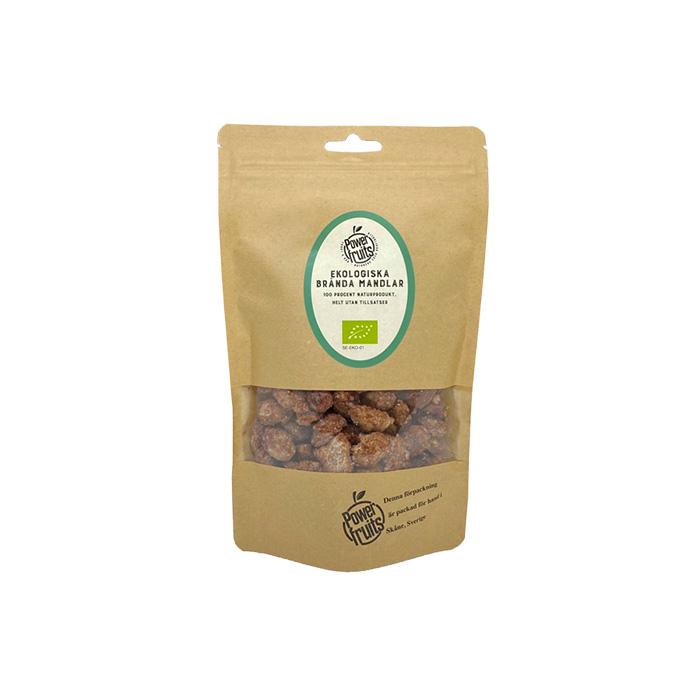 Økologiske Brente Mandler 250 g