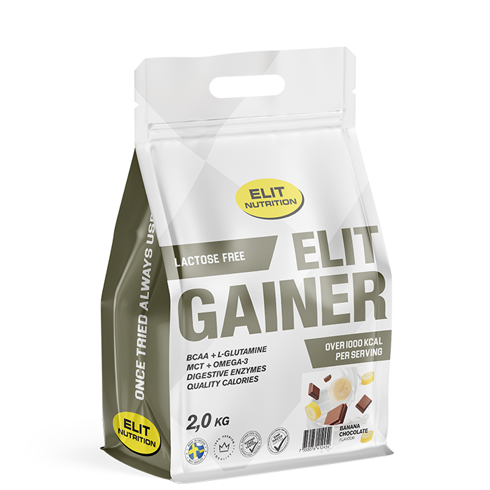 ELIT GAINER - Lactose free, 2000 g