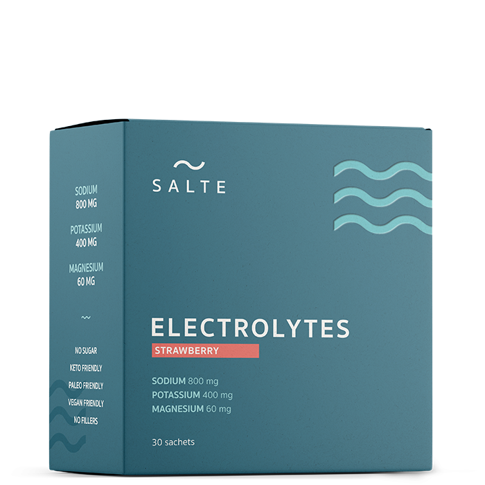 Salte Elektrolyter Jordbær 30-pack