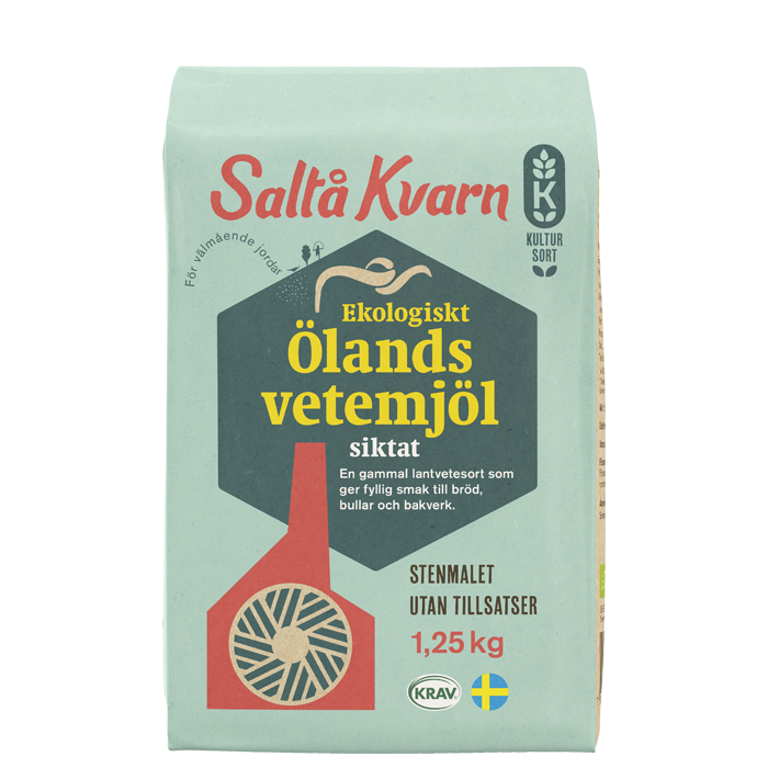 Ölandshvetemel Siktet 1,25 kg