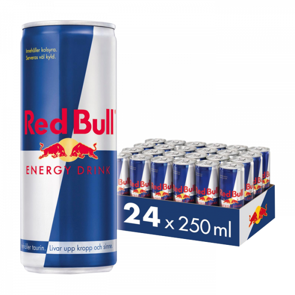 Bilde av 24 X Red Bull Energidryck, 250 Ml, Original