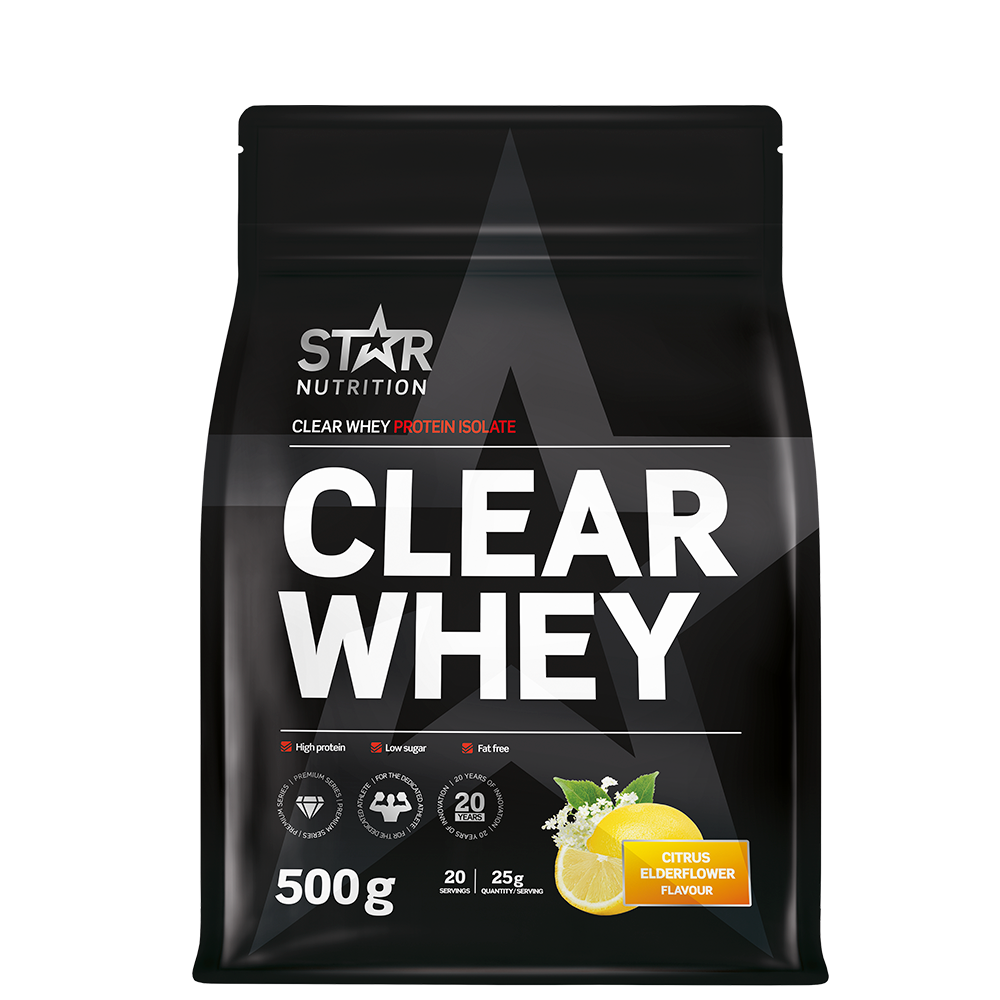 Clear Whey Myseprotein 500 g