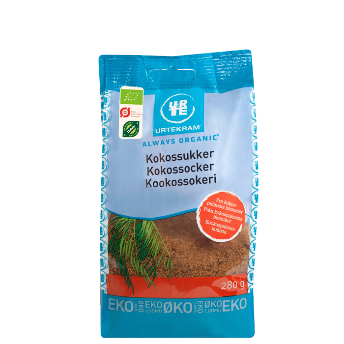 Kokossukker 280 g