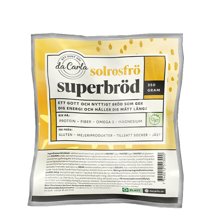 Superbrød Solsikke, 350 g