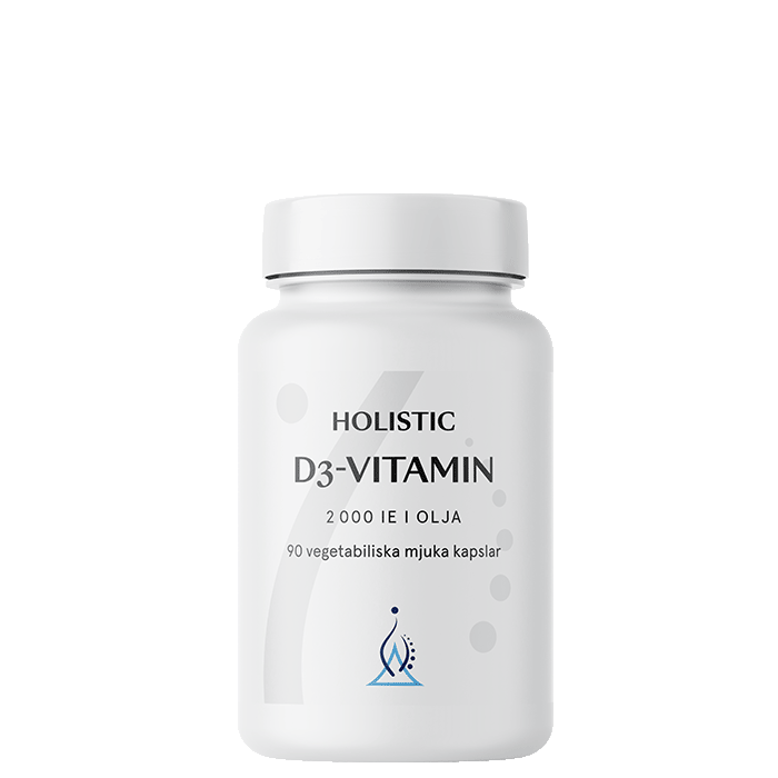 D3-vitamin 2000 IE 90 kapsler i kokosolje