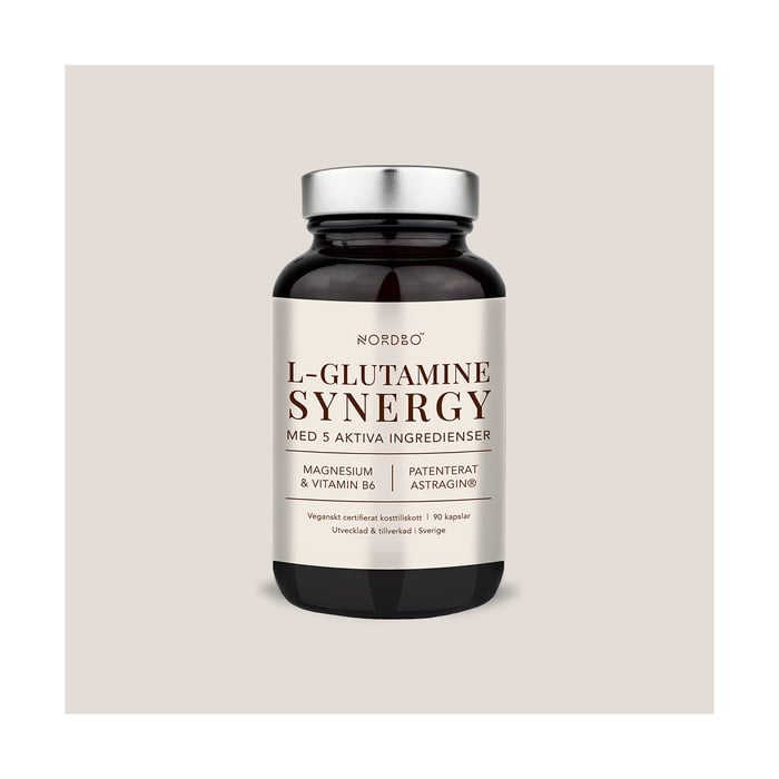L-Glutamine Synergy 90 kapsler