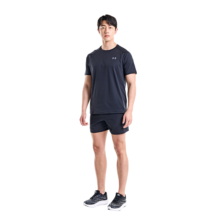 UA Tech 2.0 SS Tee, Black