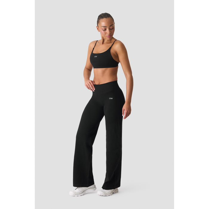 Smooth Seamless Rette Bukser Svart