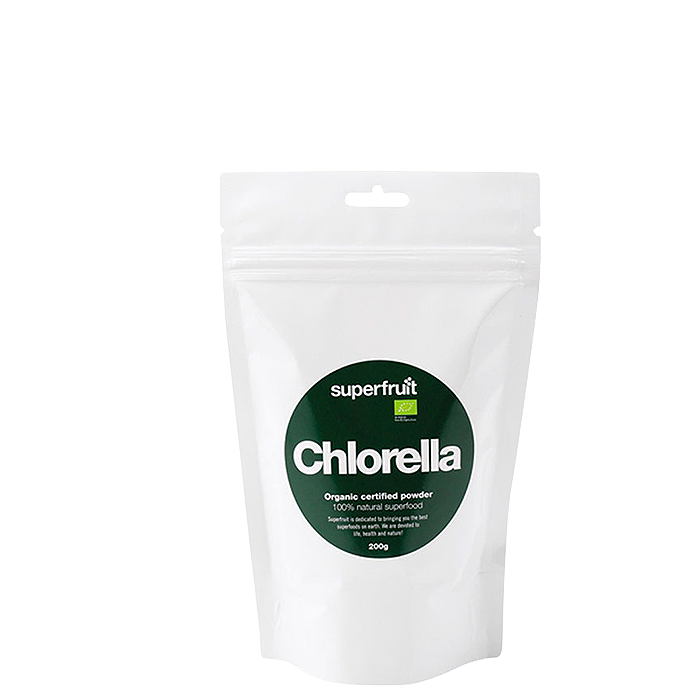 Chlorellapulver ØKO, 200 g