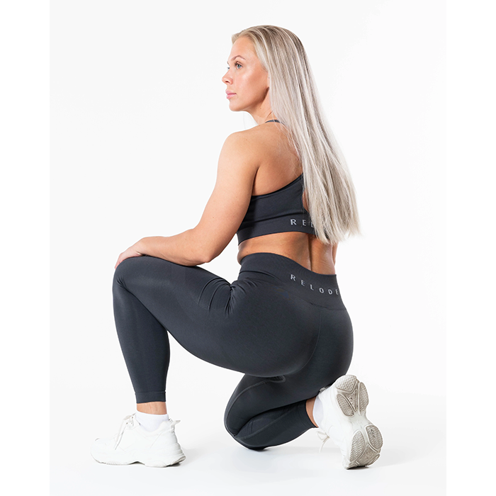 Prime Seamless Tights M&oslash;rkegr&aring;