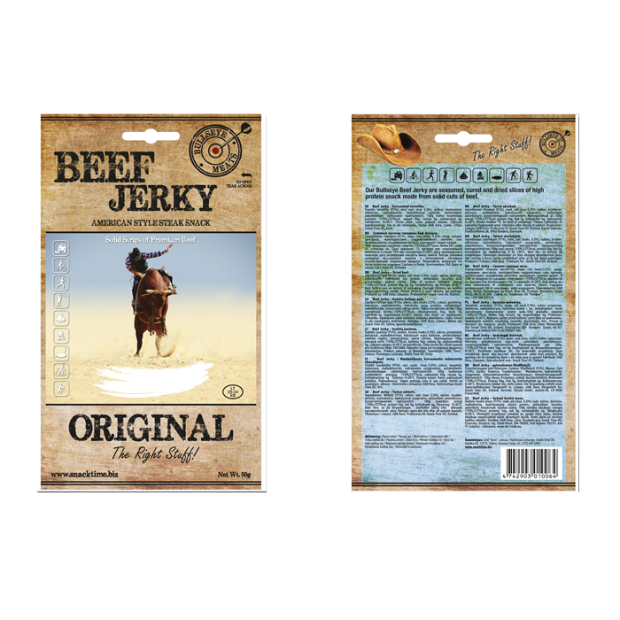 Beef Jerky, 50 g Classic