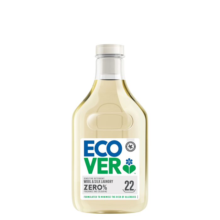 Flytende vaskemiddel for finvask av silke og ull, Zero, 1 liter