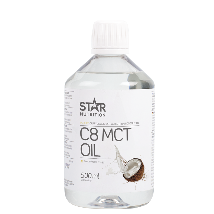 C8 MCT Olje 500 ml