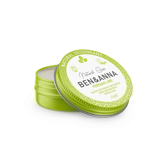 Ben Anna_Naturlig Deodorant Naturlig Deodorant I Creme I Metallboks Persisk Lime 45G