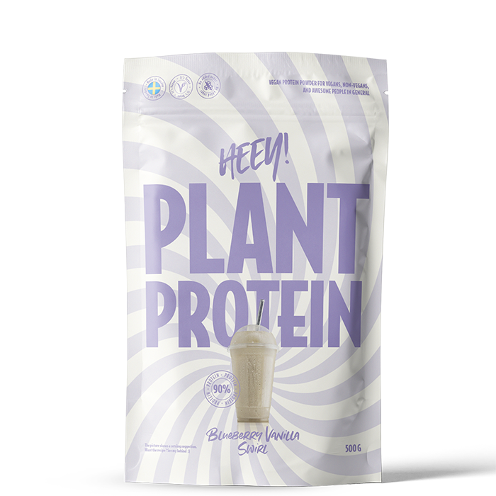 Vegansk Protein Blåbær Vanilje 500 g