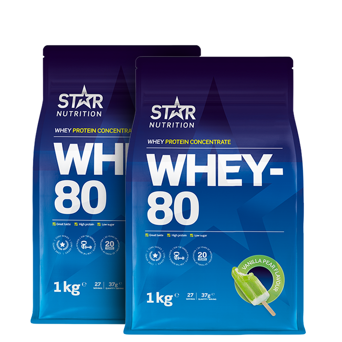 2 x Whey-80, 1 kg