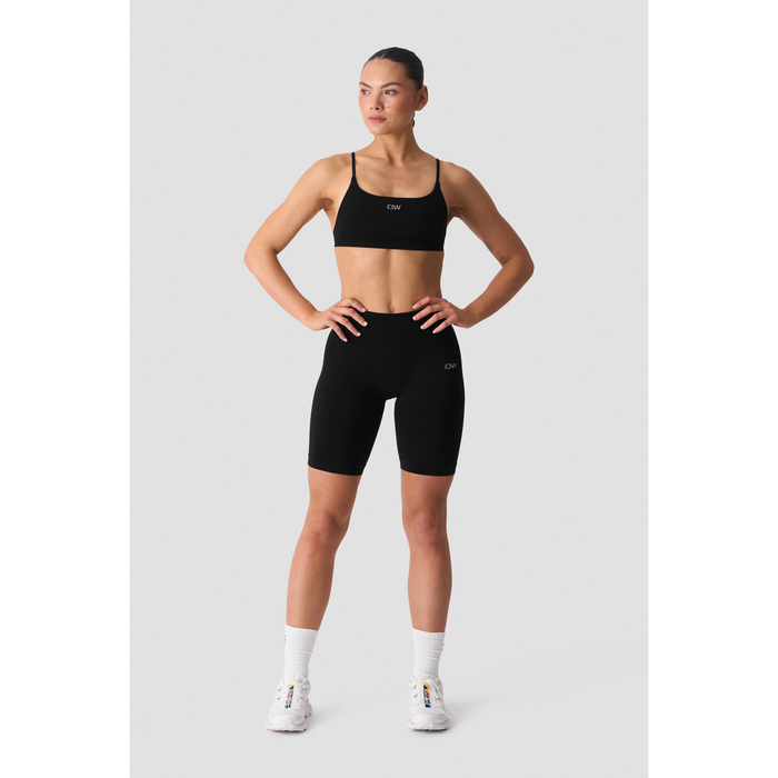 Smooth Seamless Biker Shorts Svart