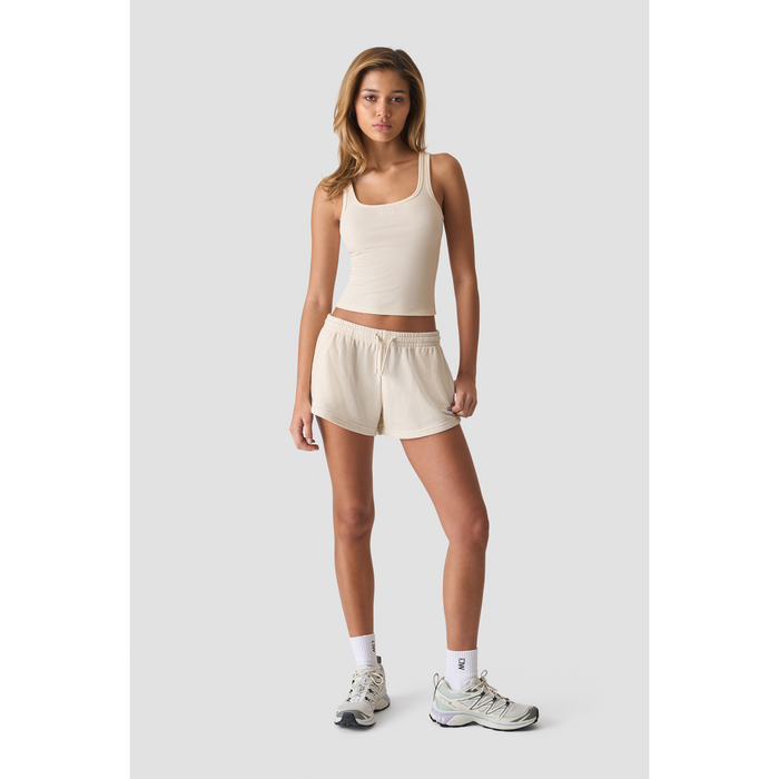 Everyday Terry Mid Shorts Beige