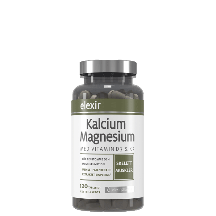 Bilde av Kalcium Magnesium 120 Tabletter