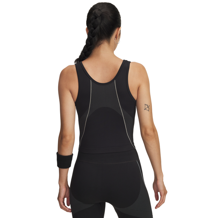 UA Vanish Seamless Tank Black