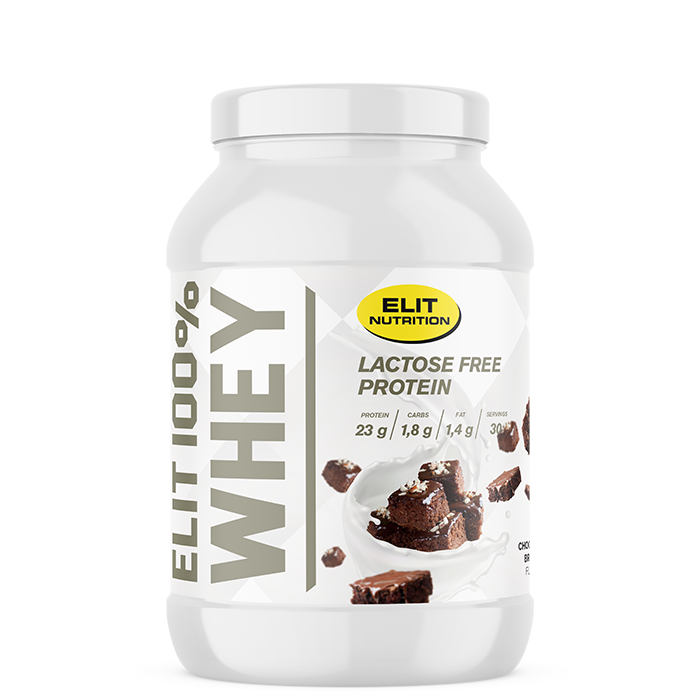 ELIT 100 % Whey Laktosefritt Proteinpulver 900 g