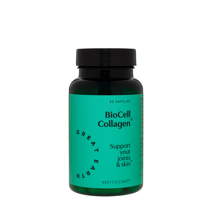 BioCell Collagen II+Hyaluronsyra, 60 kapsler