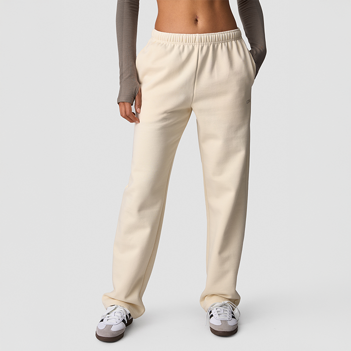Everyday Straight Leg Sweatpants, Cream