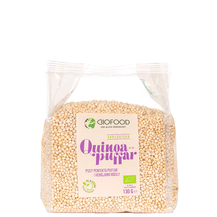 Økologisk Quinoapuffer 130 gram