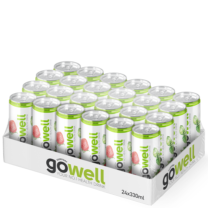24 x GoWell Funksjonsdrikk Brett 33 cl