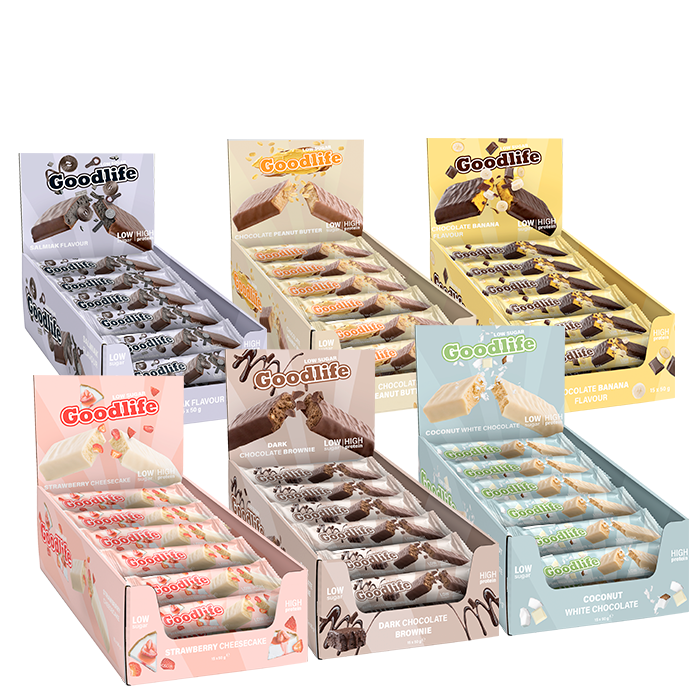 BIG BUY 90 x Low Sugar Protein Bar 50 g